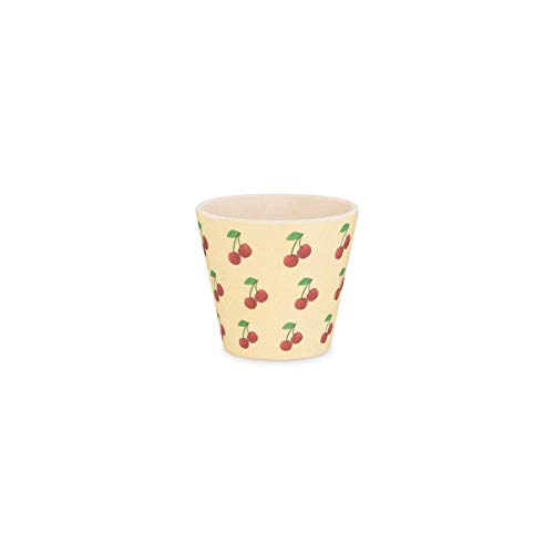 QUY CUP. Ciliegia. Bamboo Espresso Coffee Cup - 3oz. Italian Design. Sustainable Organic cup. Coffee To Go. Reusable cup. Cherry cup.