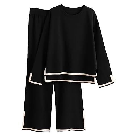 Tanming Women's Knit Sweater Set Cover