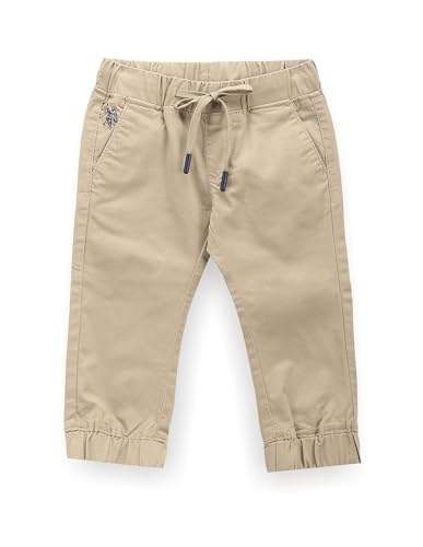 Image of U.S. POLO ASSN. Kids Slim fit Boys Cotton Trousers