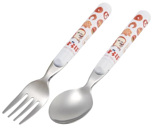 スケーター(Skater) スプーン フォーク セット カトラリー 食洗機対応 日本製 パンどろぼう SFR1-Aのサムネイル