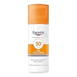 eucerin toque seco farmacia del ahorro  Eucerin Oil Control Sun Gel Crema Dry Touch SPF50+ 50 ml