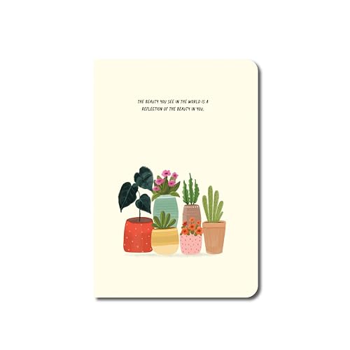 Image of FACTOR NOTES A6 Notebook (Beauty in You) | Ruled, 160 Pages, 90 GSM Thick Paper | Cute Aesthetic Notebook for Women