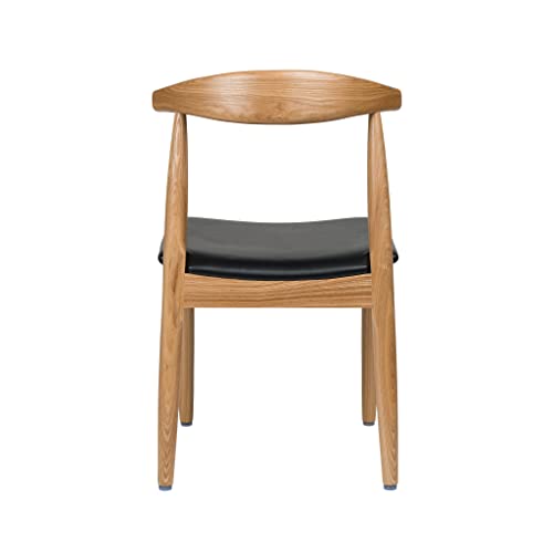 Laura Davidson Furniture Hans Wegner Replica Kennedy Ch20 Elbow Chair (Ash/Italian Leather) #TOP3