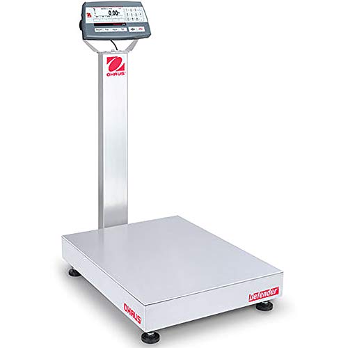 Báscula de banco multifunción Ohaus D52P250RTX2 500 lb miniatura 1