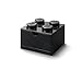 LEGO Desk Drawer 4, Black