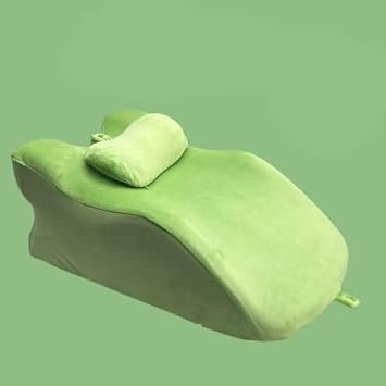 Ergonomic Spinal Posture Support & Multi-Functional Bed Pillow (Green)