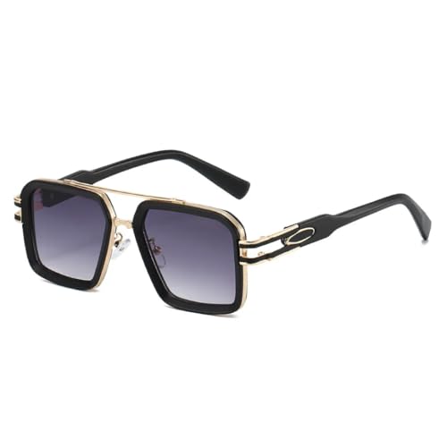 Lunettes de soleil rétro à double faisceau pour vos sorties urbaines et festivals branchés