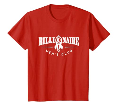 Billionaire Men's Club T-Shirt, Youth, Red, Medium