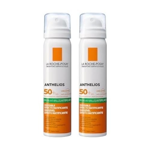 Anthelios Bruma Invisible Facial aerosol SPF 50 75ML LA ROCHE POSAY (Paquete de 2)