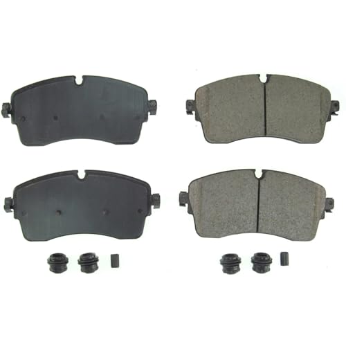 Image of PowerStop Front Brake Pads for Jaguar E-Pace 2018-20 |Land Rover Defender 110 2020-25 |Rover Defender 90 2025 |Rover Discovery 2018-20 - Z17 Ceramic Brake Pads with Installation Hardware, 17-6013