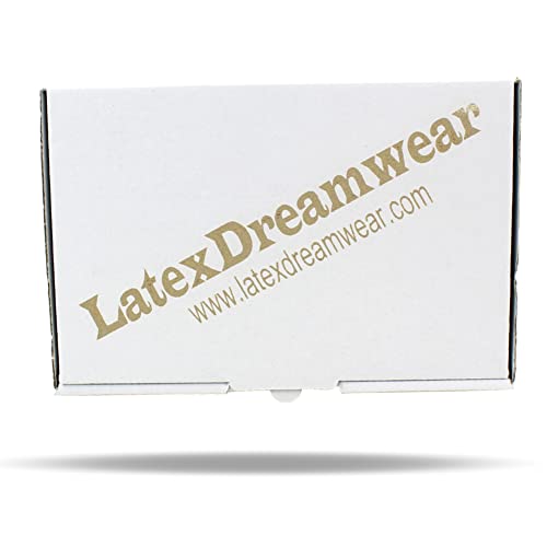 LatexDreamwear - Karton Din A5 (240 * 160 * 45) weiß/weiß mit Aufschrift/Aufdruck LatexDreamwear - AUCH MIT IHREM LOGO Namen Firmenlogomöglich Cover