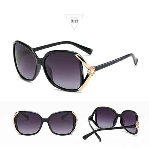 Premium Luxury Oval Women Men Trend Retro Big Frame Shades Outdoor Street Photography Sunglasses Uv4003