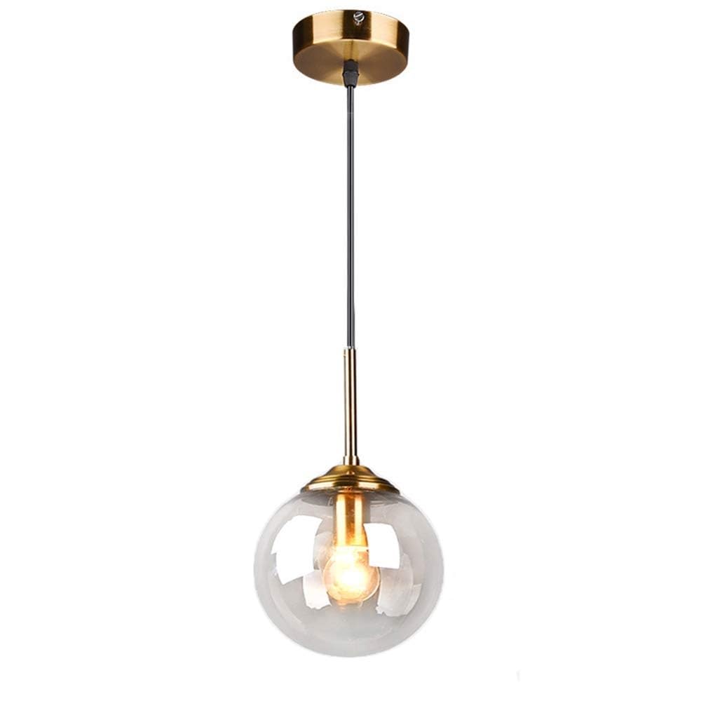 Lámpara colgante transparente de cristal premium para decoración refinada de dormitorios 8
