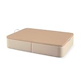 Naturconfort Canapé Low Cost Gran Capacidad, Acero, Beige, 160x190