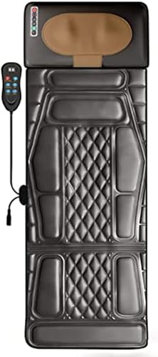 Tapis de massage avec 20 têtes de massage - Coussin chauffant pour tout le corps - Coussin chauffant pour soulager le cou et le dos - Pour homme et femme