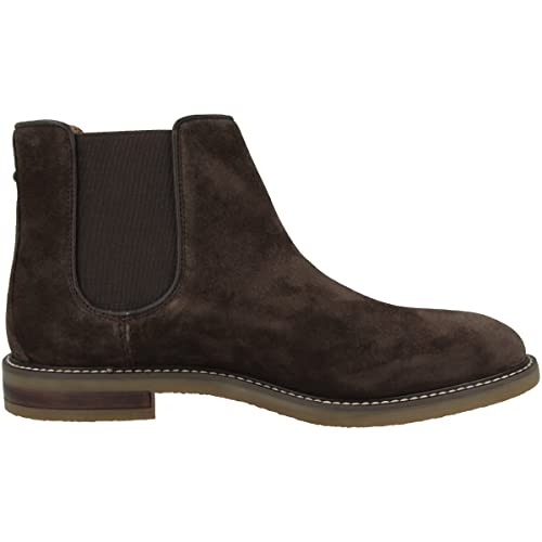Clarks Clarks Mens Jaxen Chelsea Boots, Brown Sde, 8 US