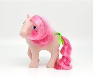My Little Pony 35285 Heart Throb Classic Rainbow Pony, Retro Horse Gifts for Girls and Boys, Collectable Vintage Horse Toys for Kids, Unicorn Toys for Boys and Girls Aged 3 Years and Up, Red