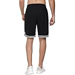 Litherday Shorts Herren Sportshorts Kurz Hosen Streifen Jogginghose Sommer Traininghose mit Taschen Elastischer Bund und Atmungsaktive Shorts zum Fitness, Running, Gym, Basketball – Bild 3