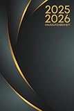 HAUSAUFGABENHEFT 2025/2026: Mit Datum 04 August 2025 - 31 Juli 2026 | Schulplaner A5 Für Gymnasium Teenager Mädchen Jungen