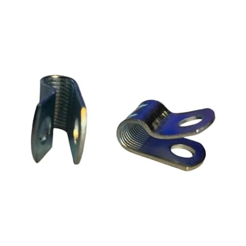 Sellerocity 2 Pack of Guide Clamps For Engine Throttle, Equipment & Compressor Speed Control, Universal Cable Routing Cable Cover