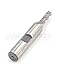 Accusize Industrial Tools 3/16'' Dia, 3/8'' Shk Dia, 1/2'' Flt Length, 2-3/8'' Oal, 4 Flute, M42-8% Cobalt End Mill, Finishing, Co-316