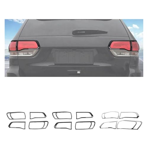 Cubierta protectora de luces con acabado de carbono de alta precisión para coche 3