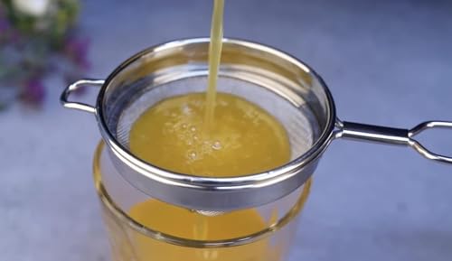 Image of Kanshita's Rasoiware Stainless Steel Tea Strainer Set of 4 - Fine Mesh Filters (7 /8 /8.5 /9.5 cm) for Perfect Tea & Coffee