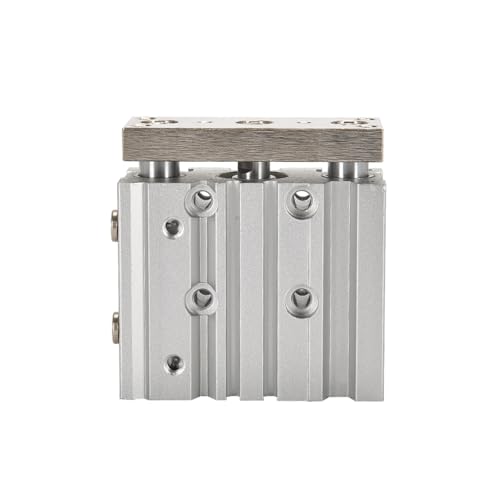 Cilindro neumático de tres ejes y tres vástagos MGPM 25 * 40Z para cilindros compactos 2