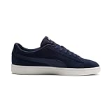 PUMA Smash v2 Trampki Uniseks, Peacoat-Puma Team Gold-Whisper White, 45 EU