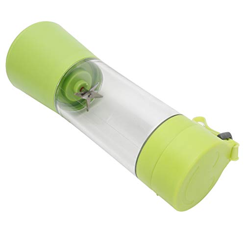 Exprimidor Eléctrico Portátil, Máquina Automática de Zumo de Frutas, Licuadora con Carga USB para el Hogar, Verde Exprimidor Eléctrico Portátil, Máquina Automática de Zumo de Frutas, Licuadora con Carga USB para el Hogar, Verde