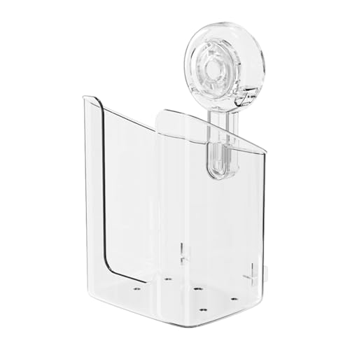 Wipes Dispenser for Bathroom | Suction Cup Wall Mounted Tissue Box Holder Flushable | Wet Wipes Storage Box | Multifunction Wipe Containers Refillable for Kitchen Bedroom Bathroom