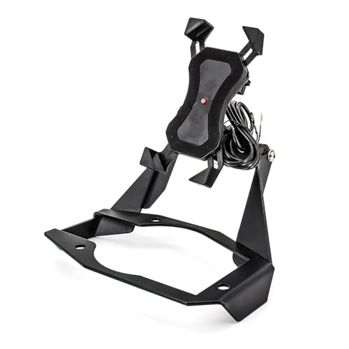 Support moto pour Adventure 1050 1090 1190 et plaque GPS en aluminium noir