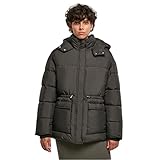 Chaqueta de invierno para mujer con capucha y cuello alto