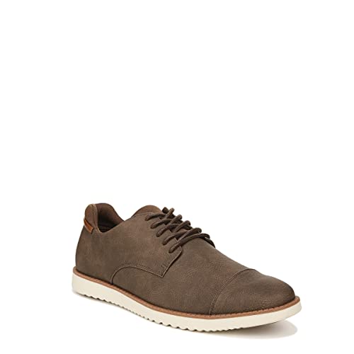 Dr. Scholl's Shoes Mens Sync Cap Toe Lace Up Oxford Brown Smooth 9 M by Dr.Scholl's SHOES - Used condition - US$35.49