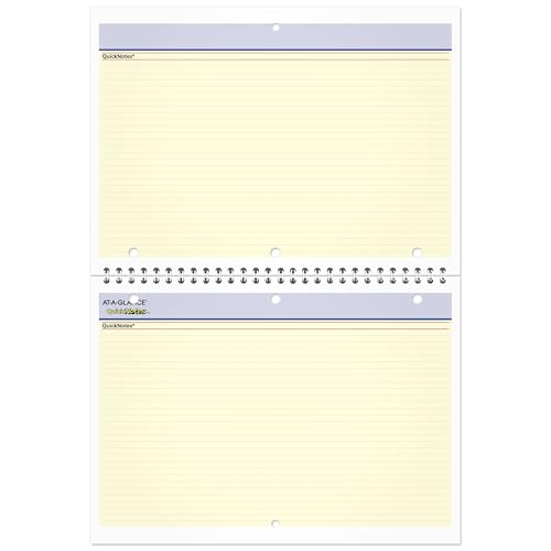 Image of AT-A-GLANCE 2027 Wall Calendar, 8 inch x 11 inch Planner, Fits 3-ring Binder, Unruled Blocks, QuickNotes, Monthly (PM502827)