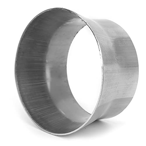 Conector de Transição de 2,5 pol. para 3 pol, Adaptador de Transição, Tubo de Aço Inoxidável, Adapta