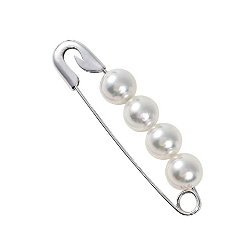 Image of Japanese 7.5mm Akoya Cultured Pearl Brooch for Women with | Elegant Design Excellent Gift | Pearl Brooch