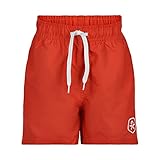 Color Kids Jungen Swim Shorts solid UPF 30+ Badehose, Fire, 92