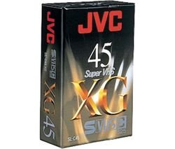  JVC cassetta S-VHS Serie XG 45 MN Pack di 2 blister