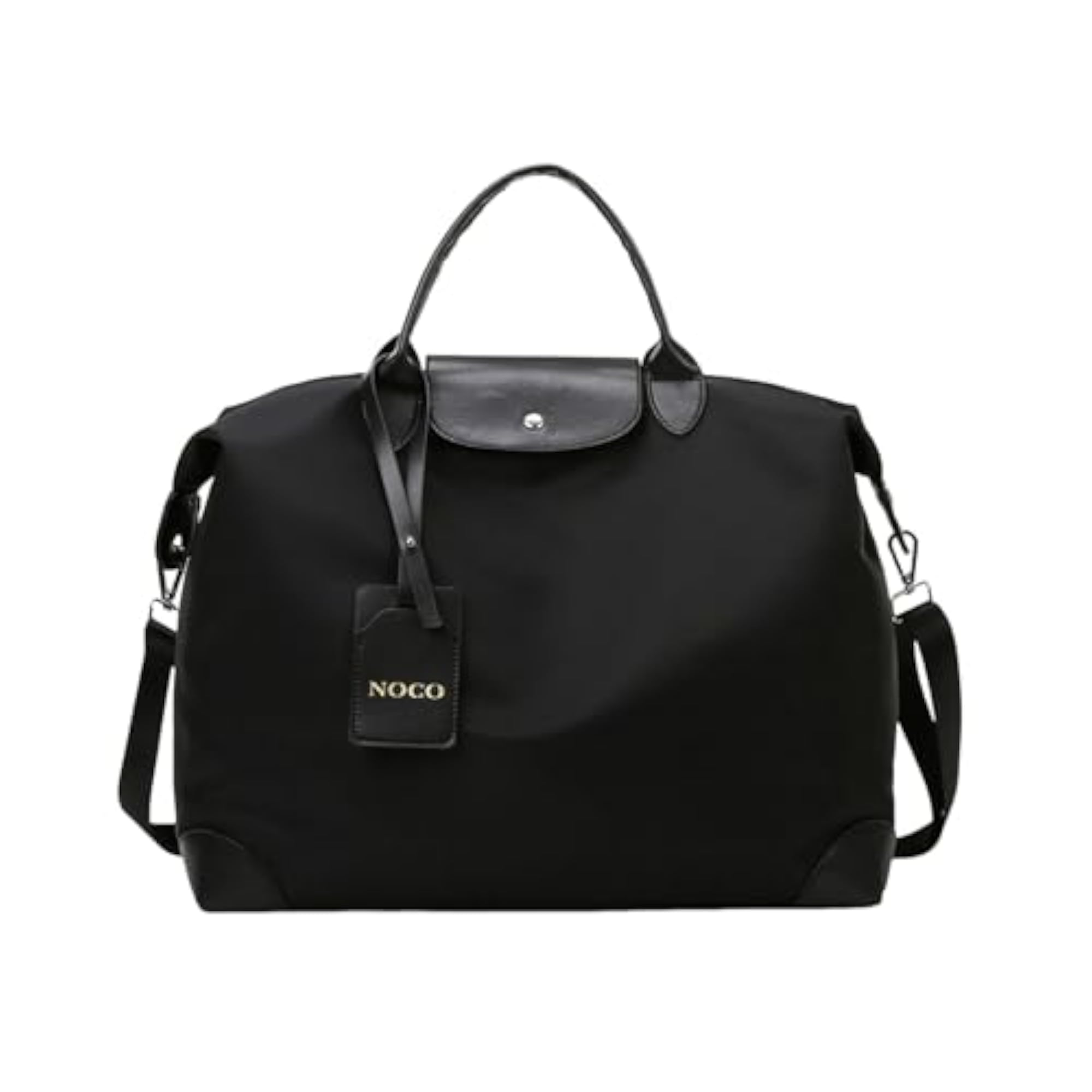 Black Sports Gym Bag Pouch for Travel