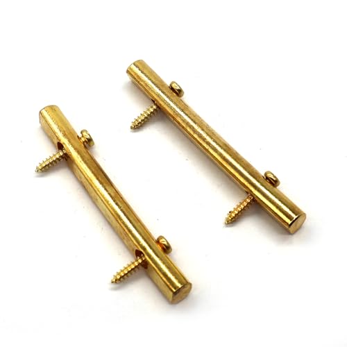 harpfeas 2PCS 45MM ���^���M�^�[�����e�[�i�[�o�[ �X�g�����O�e���V�����o�[ �t���C�h���[�Y�g�������V�X�e���G���L�M�^�[�p���t���l�W�t��(�S�[���h�A45MM)