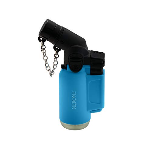 Isqueiro maçarico 1 chama NERONE Torch azul