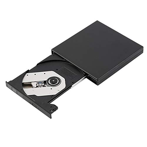 Zwarte Super Slim USB 2.0 Externe CD+-RW DVD+-RW DVD-RAM Burner Drive Writer Voor Laptop PC - Image 6