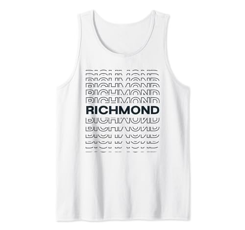 Città minimalista - USA Modern Richmond Canotta