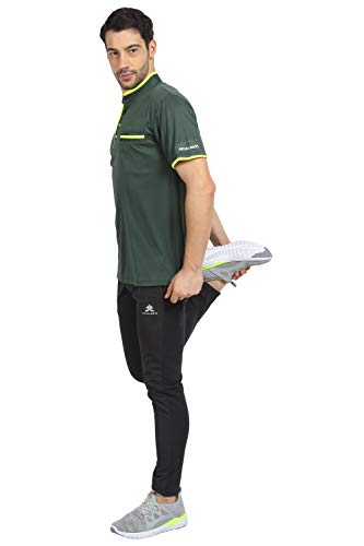 Image of OFF LIMITS Green Contrast Polo