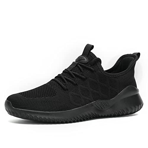Mens Running Shoes Slip-on Walking Tennis Sneakers Lightweight Breathable Casual Soft Sole Mesh Workout Sports Shoes2