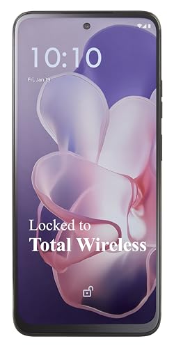 Image of Total Wireless Motorola Moto G Power 5G 2024 | 128GB Storage | 8GB RAM | 6.7 inch FHD+ 120Hz Display | 50MP OIS Camera | 30W TurboPower Charging | Total Wireless Locked |Black Beauty