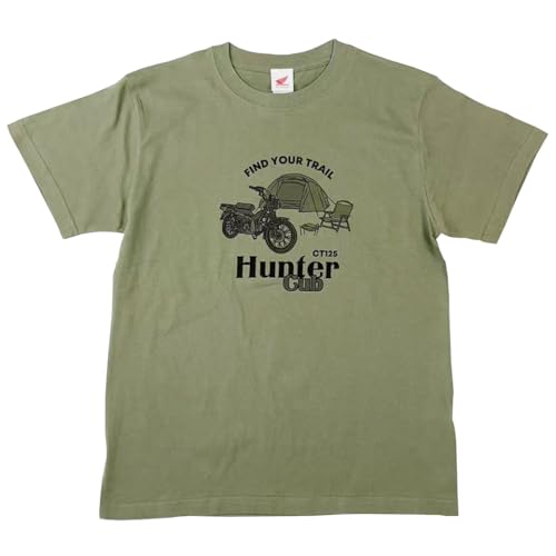 ����T�V���c 2501HD21-36 HONDA �n���^�[�J�u�\���L�����v2T�V���c �z���_ Hunter cub (JP, �A���t�@�x�b�g, L, ���C�g�I���[�u)