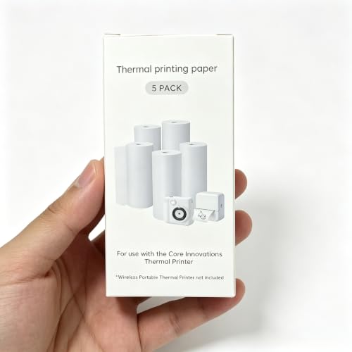 Papier thermique pour mini imprimante : 20 rouleaux parfaits pour votre Bullet Journal