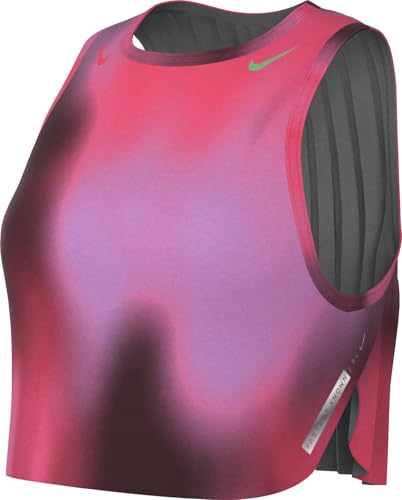 Image of Nike AeroSwift Faith Kipyegon Women's Cropped Running Tank Top with Dri-FIT ADV Technology IF1627